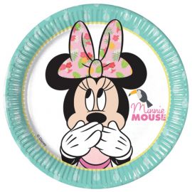 Minnie Mouse Tropische Bordjes