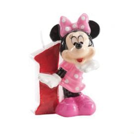 Minnie Mouse 1 Jaar Kaars