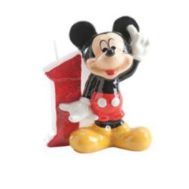 Mickey Mouse Kaars 1 Jaar