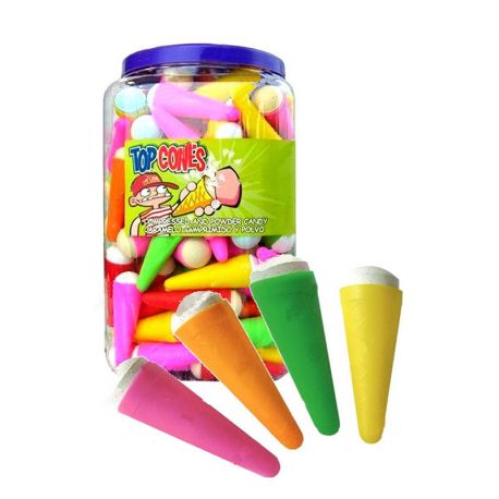 Chuches Gekleurde Kegels 150 stuks