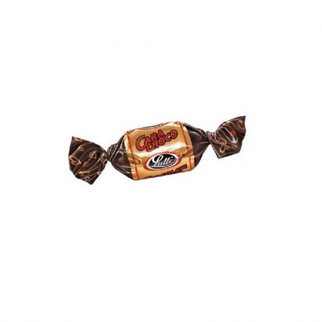 Lutti Caramel en Chocolade Lollies Lutti Caramel en Chocolade 1 kg