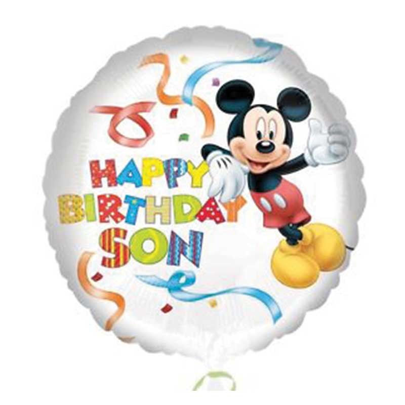 Zonnebrand De controle krijgen Gewoon Mickey Mouse Helium Ballon【Online Bestellen】Beste Prijs