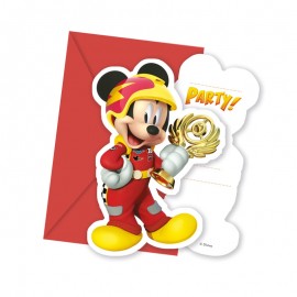 Mickey Piloot Uitnodigingen