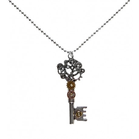 Steampunk sleutel ketting