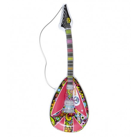 Opblaasbare Hippie Gitaar