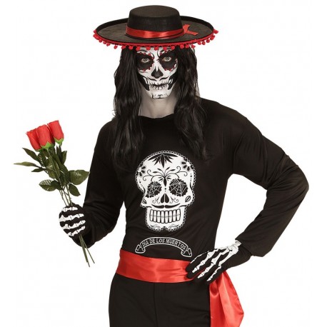 Day of the Dead T-shirt voor kinderen