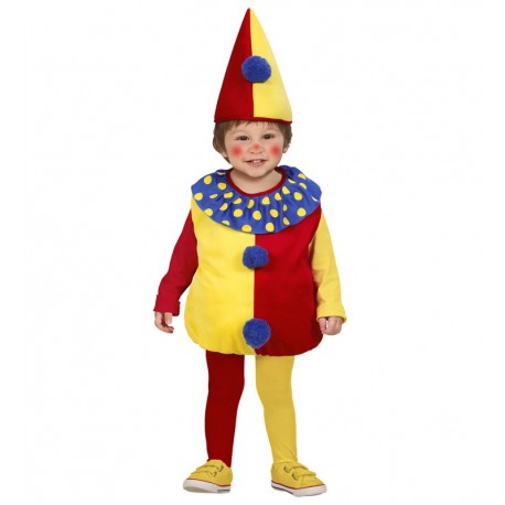 Lief clownskostuum voor kinderen