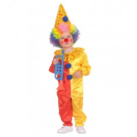 Grappig clownskostuum voor kinderen