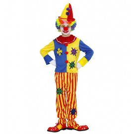 Lappendeken clown kostuum kind