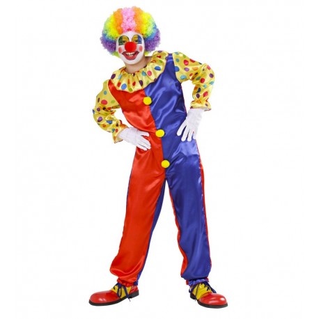 Clown kostuum kind stippen