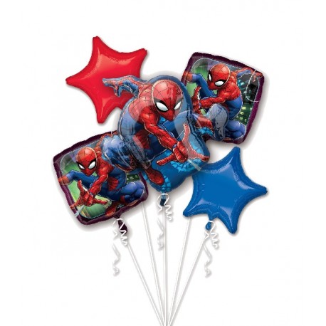 Bouquet de Globos Spider Man