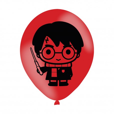 Bestel online 6 Harry Potter latex ballonen 