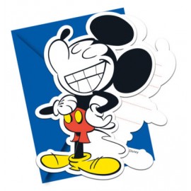 Mickey Super Cool Uitnodigingen