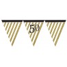 Banderin 50 años Black and Gold