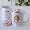 Taza Cerámica Niña Primeira Comunhão 7 Caramelos