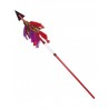 Lanza Indio con Plumas Plegables 125 cm