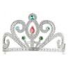 Tiara de Plata con Gemas