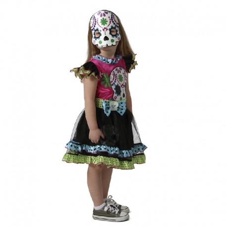 Disfraz La Bonita Dia De Los Muertos Infantil