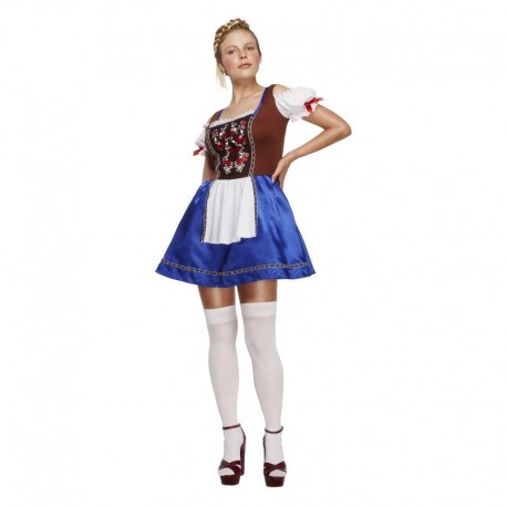 Disfraz de Fever Dirndl Azul