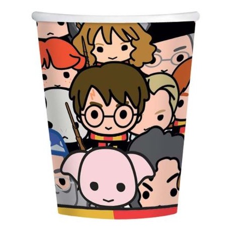 8 Vasos Harry Potter 266 ml