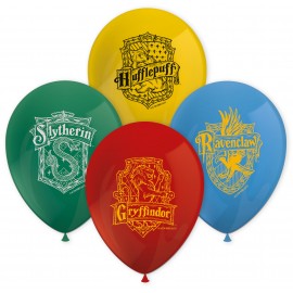 8 Globos Harry Potter de Látex 28 cm