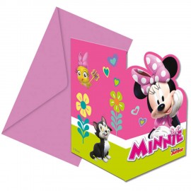 Minnie Mouse Uitnodigingen