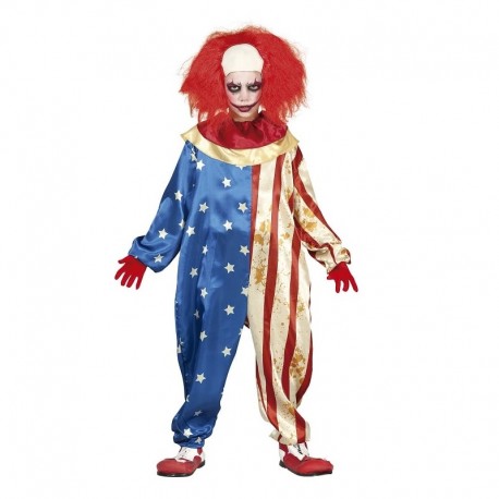 Patriot Clown kostuum kind