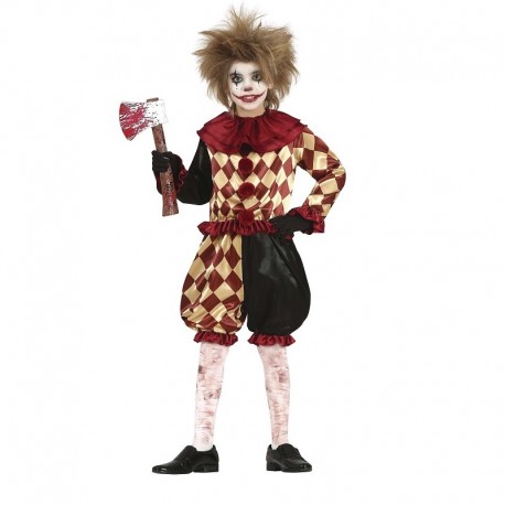 Horror clown kostuum voor kinderen