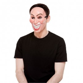 Masker van een lachende man