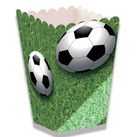 Voetbal Popcorn Doos