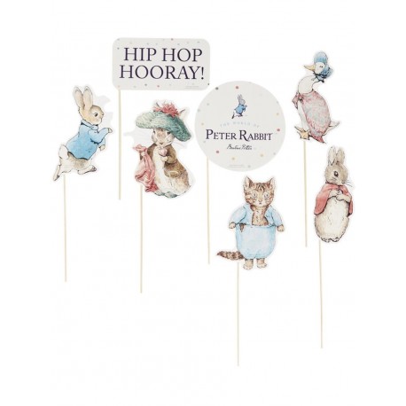 7 Accesorios Photocall Peter Rabbit