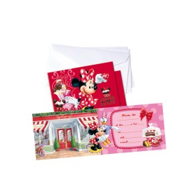 Minnie Mouse Uitnodigingen met Envelop