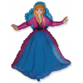 Frozen Prinses Anna-Vormige Ballon