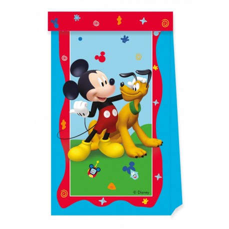 Mickey Papieren Feestzakjes