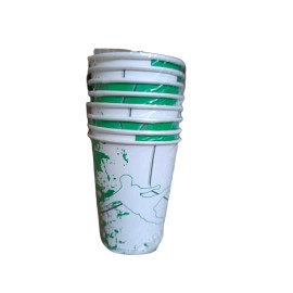 8 Vasos Fútbol Verdes