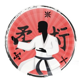 Karate Bordjes - 8 stuks (18 cm)