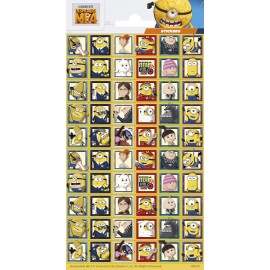 Minions Mijn favoriete schurk Mini-stickers 102 x 200 mm