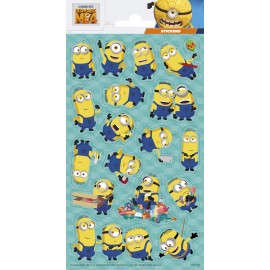 Mijn favoriete Minions glitterstickers 102 x 200 mm