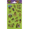 Pegatinas De Glitter Tortugas Ninjas Mutantes 102 x 200 mm