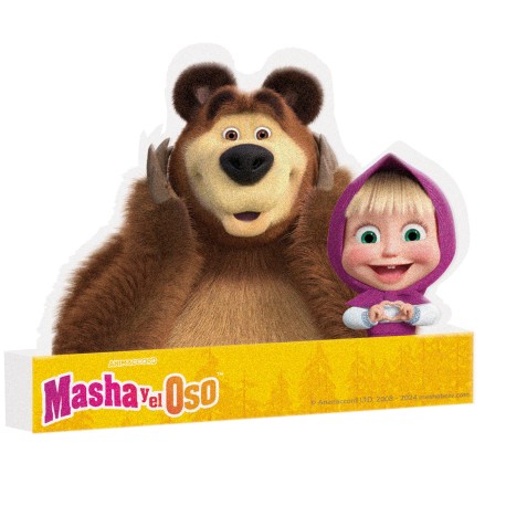 Figura Corcho Masha y el Oso