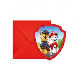 Paw Patrol Uitnodigingen