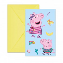 Invitaciones Peppa Pig