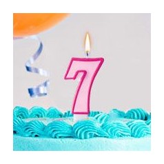 ▷【 Verjaardag 7 jaar】«Feestartikelen en Versiering» Online - FeestjesMix